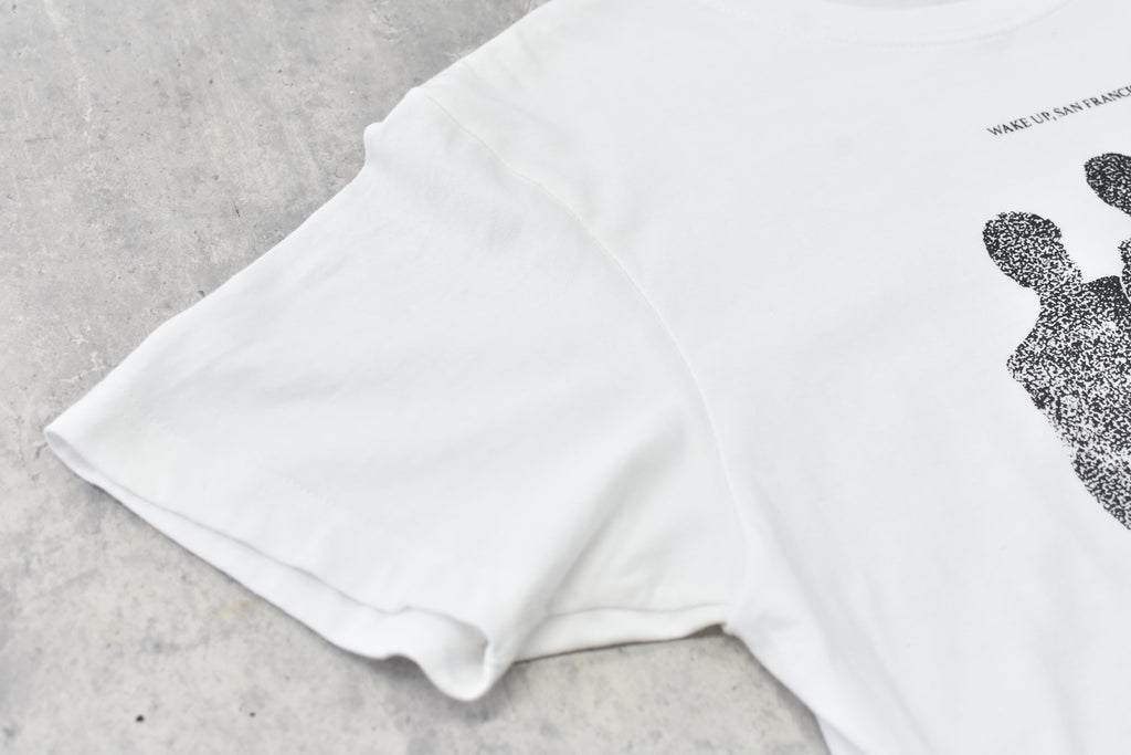 FUMEI / WAKE UP SANFRANCISCO TEE - WHITE