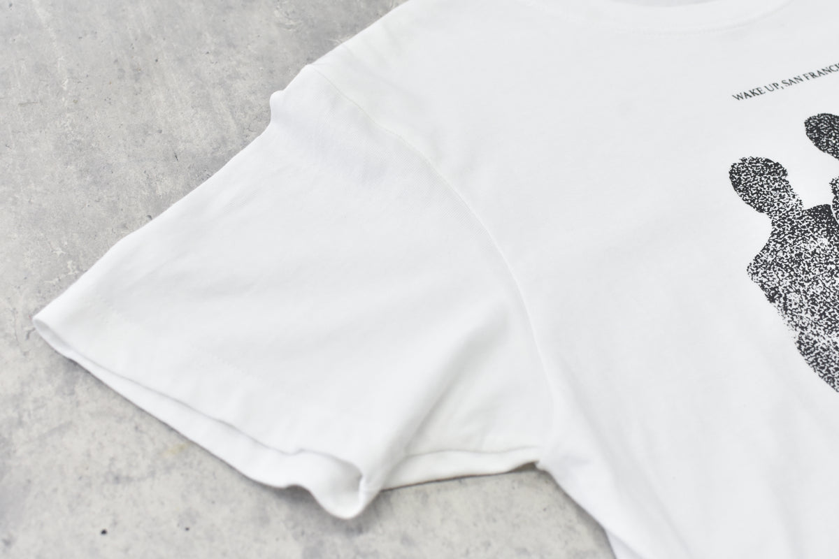 FUMEI / WAKE UP SANFRANCISCO TEE - WHITE