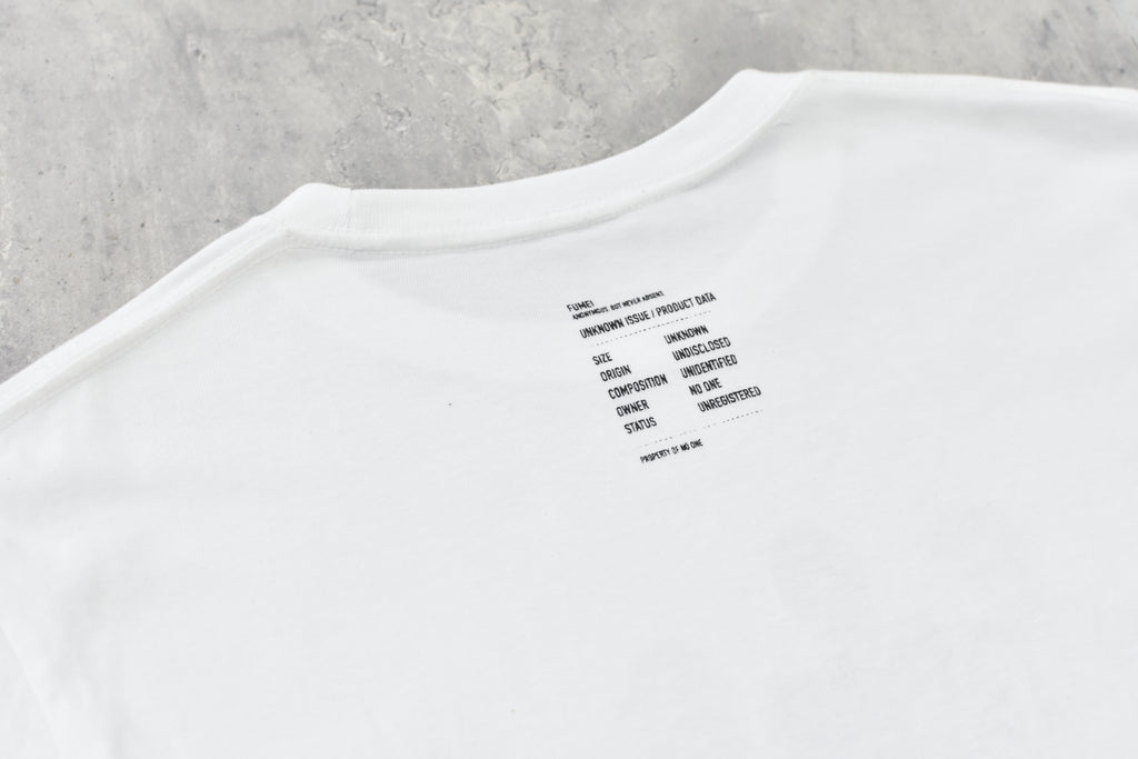 FUMEI / WAKE UP SANFRANCISCO TEE - WHITE
