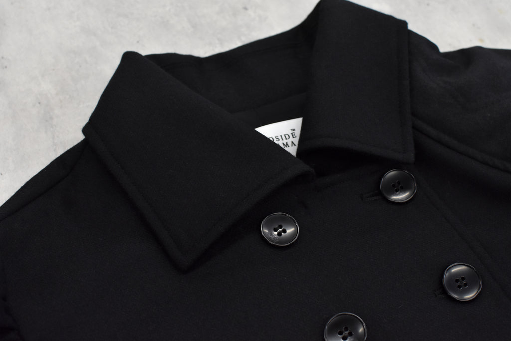 BEDSIDEDRAMA / Dreamin' Mix Wide Coat - BLACK