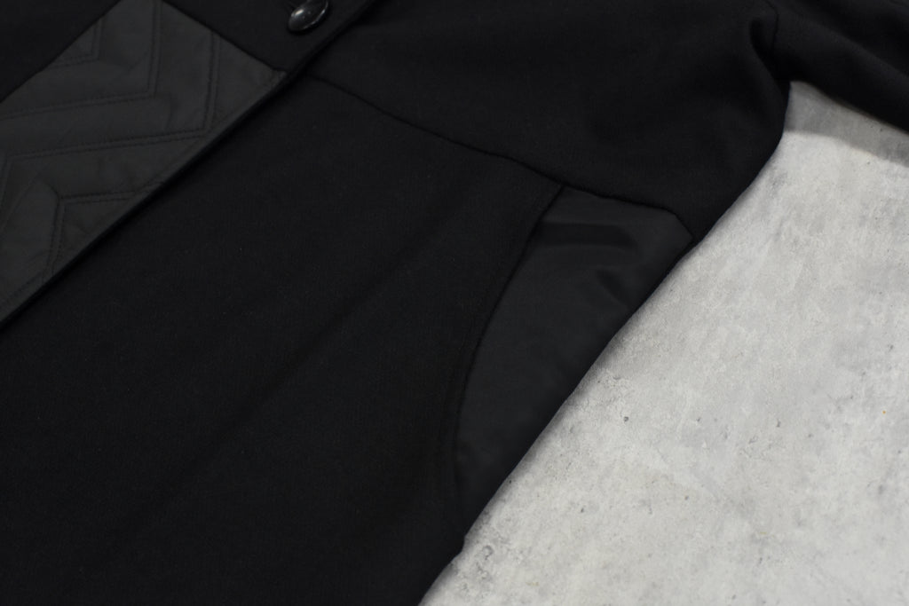 BEDSIDEDRAMA / Dreamin' Mix Wide Coat - BLACK