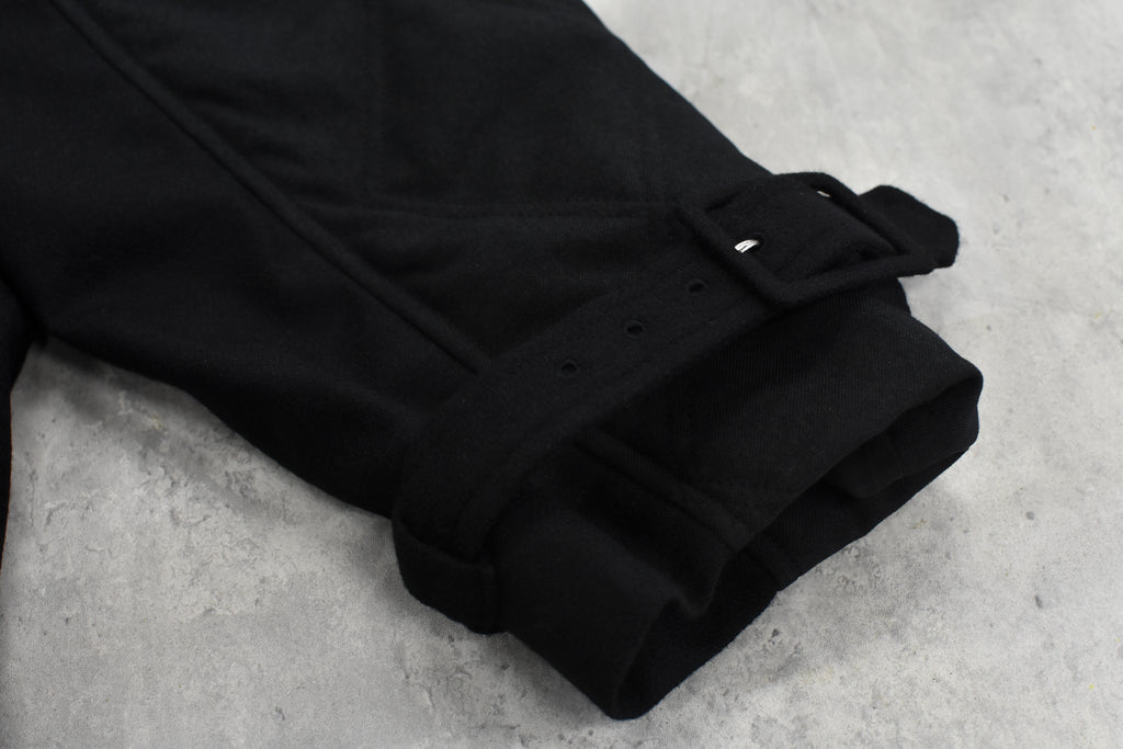 BEDSIDEDRAMA / Dreamin' Mix Wide Coat - BLACK