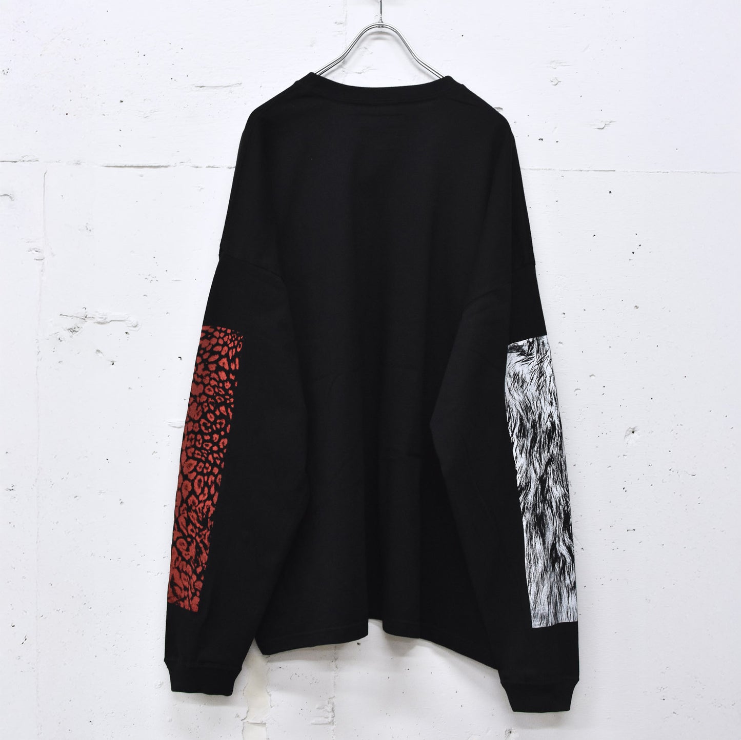 FUMEI / LO-FI & DIGITAL BRAIN L/S T-SHIRT - BLACK