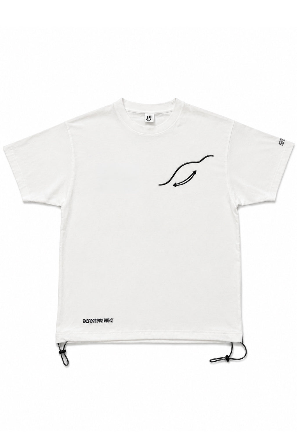 FUMEI / fake smile TEE - WHITE