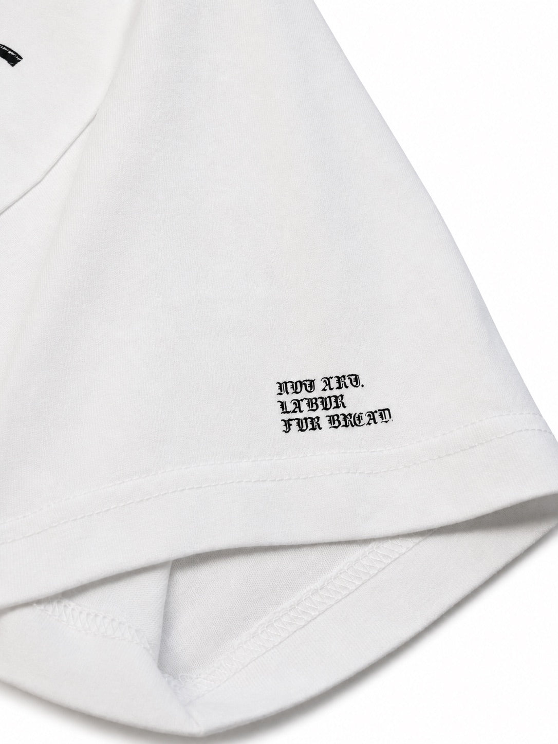 FUMEI / fake smile TEE - WHITE