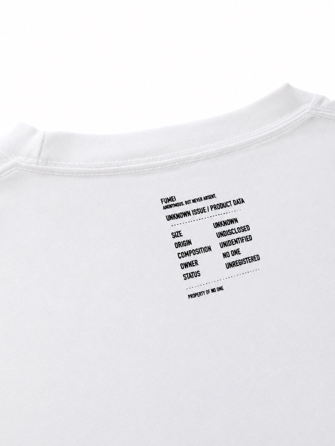 FUMEI / FALLING SHEEP TEE - WHITE