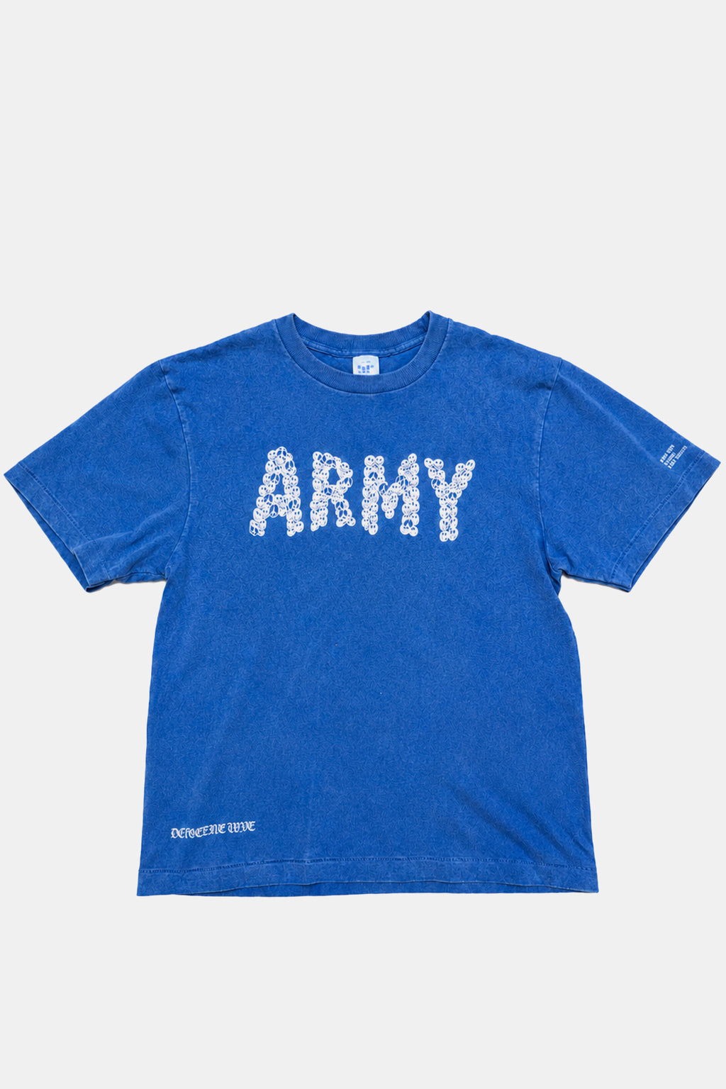 FUMEI / SMILE ARMY TEE - FADE BLUE