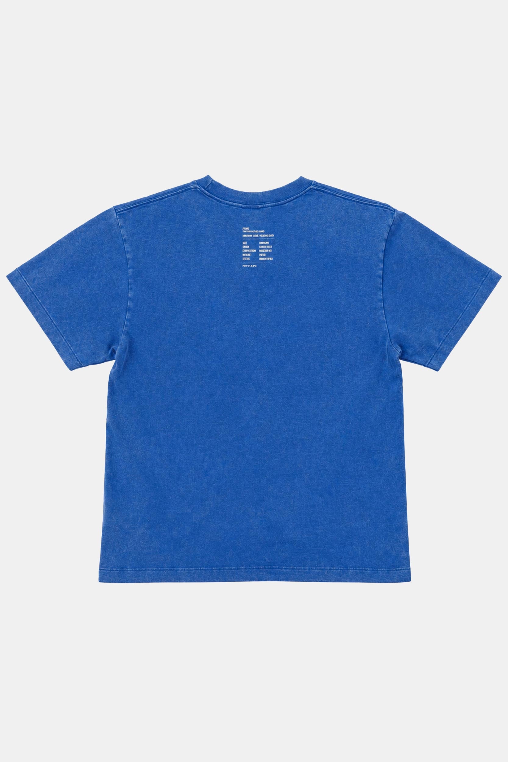 FUMEI / SMILE ARMY TEE - FADE BLUE