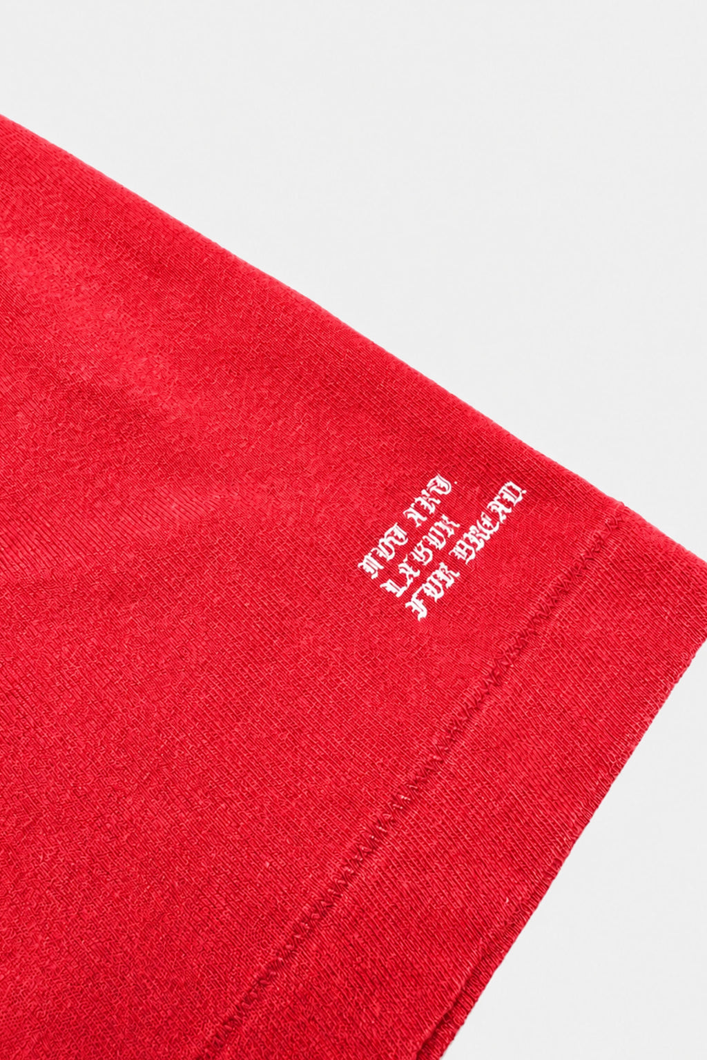 FUMEI / SMILE ARMY TEE - FADE RED