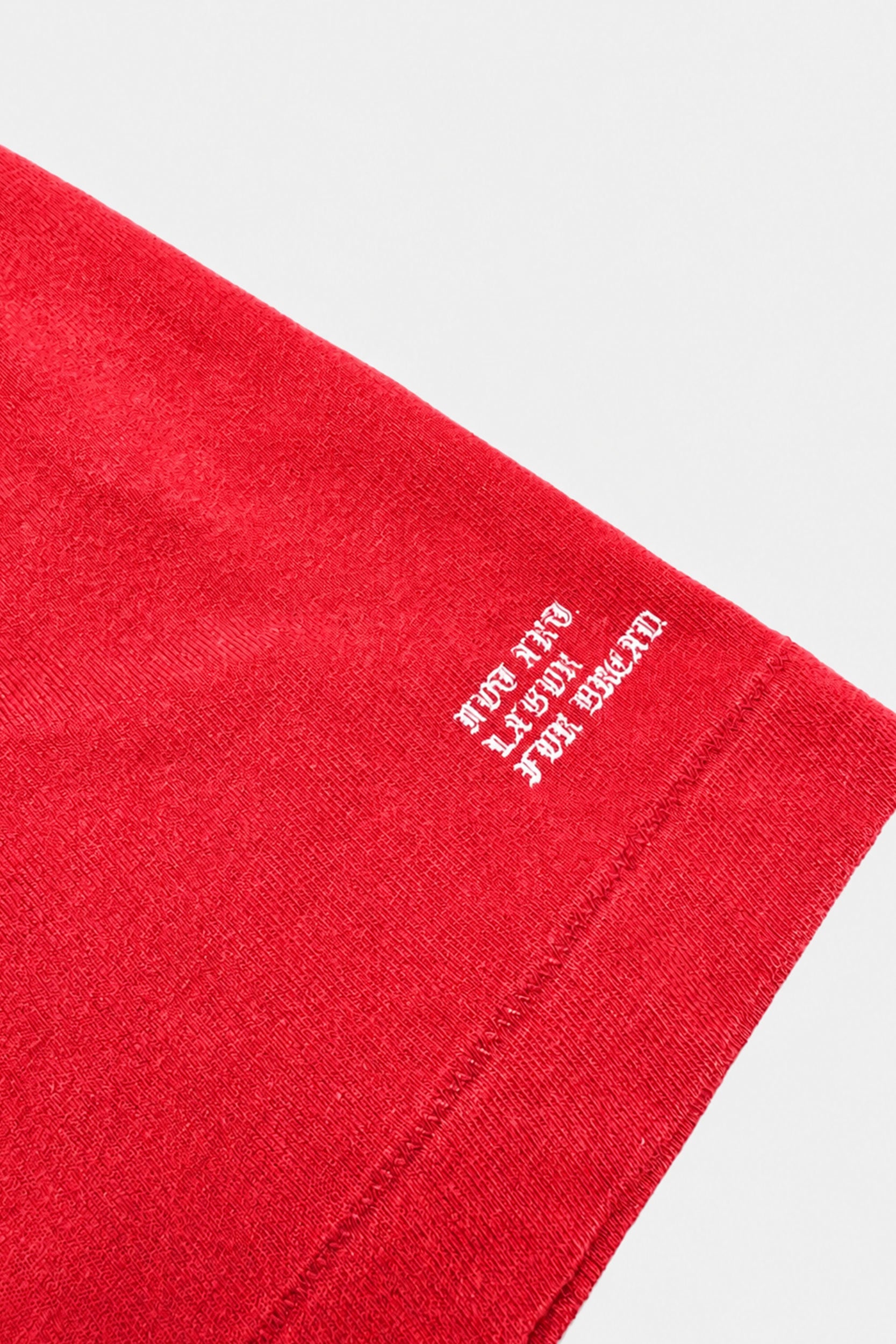 FUMEI / SMILE ARMY TEE - FADE RED