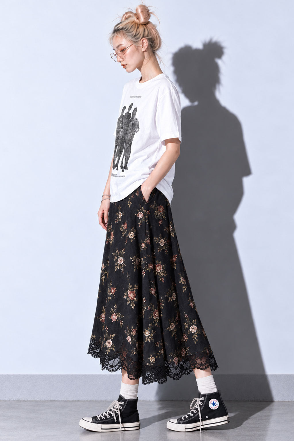 FUMEI / WAKE UP SANFRANCISCO TEE - WHITE