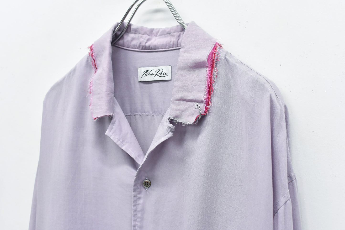 NewRose / Petal Shirt - ROSE PINK