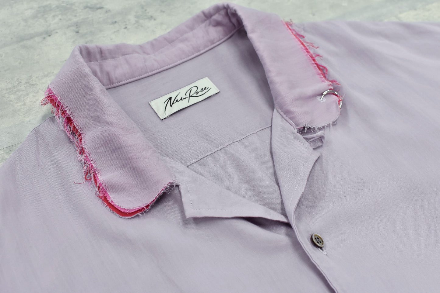 NewRose / Petal Shirt - ROSE PINK