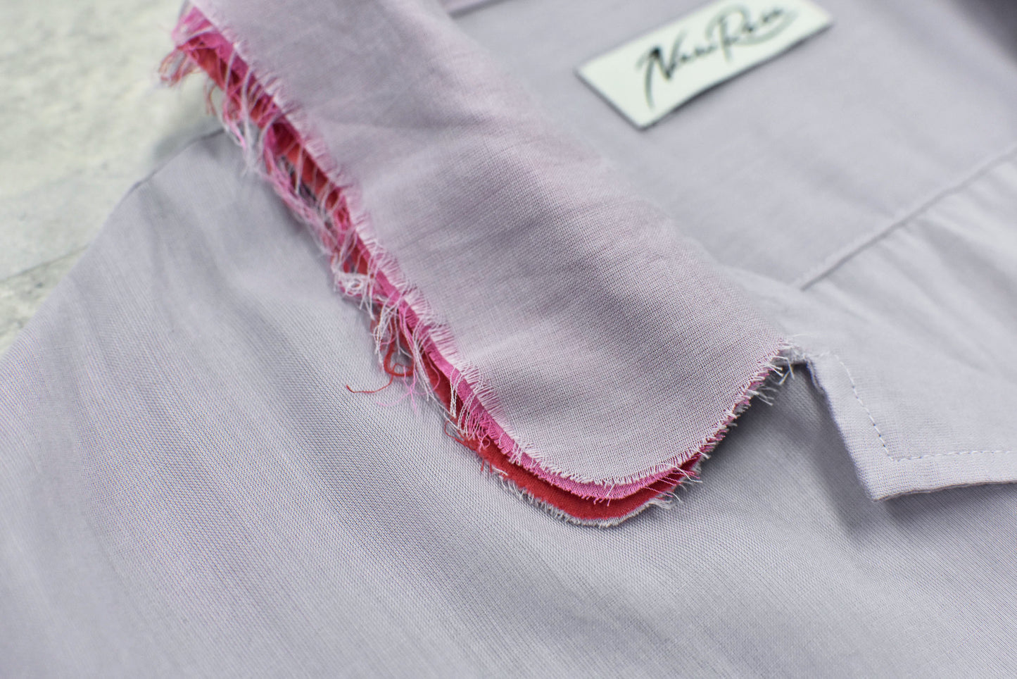 NewRose / Petal Shirt - ROSE PINK