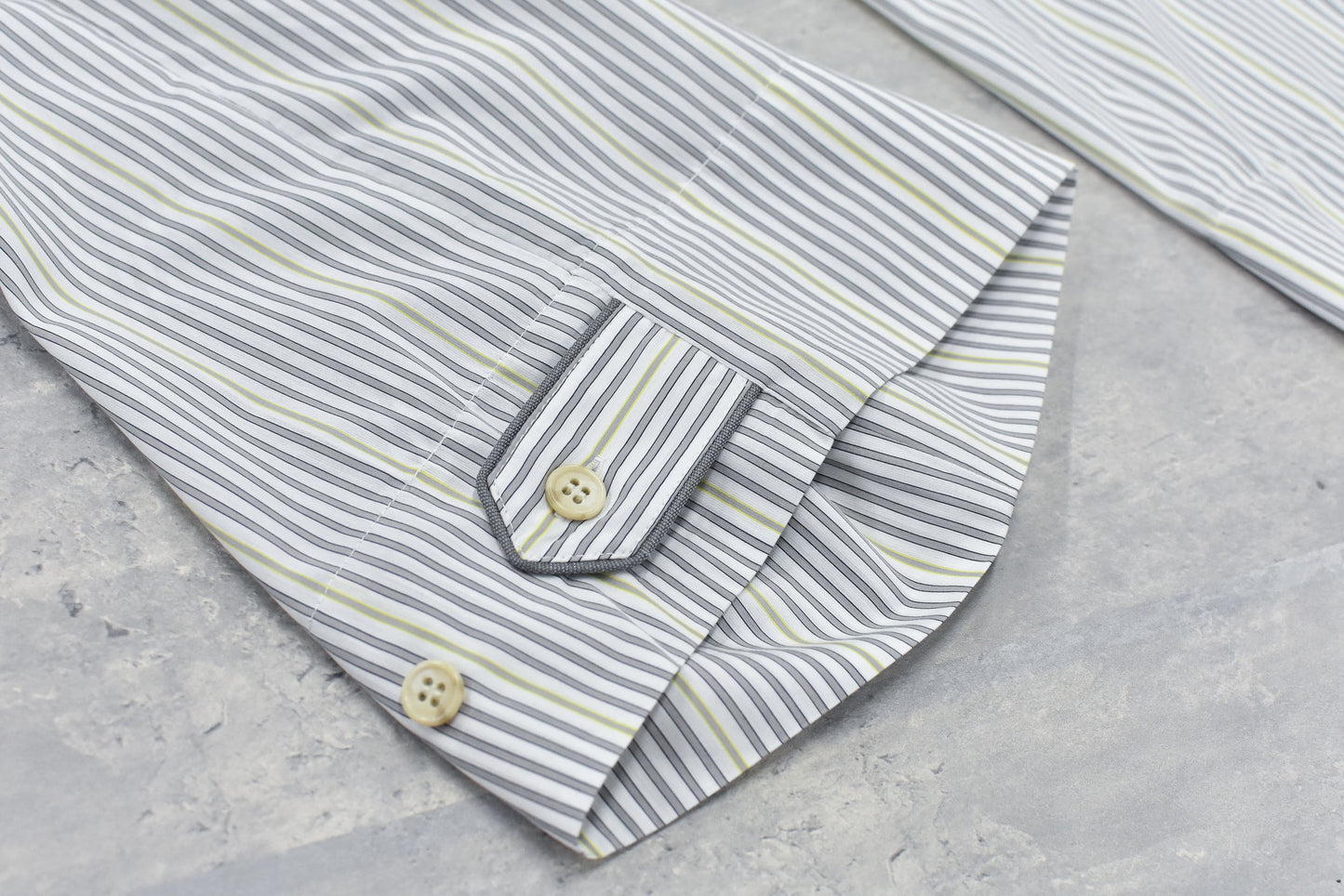 NewRose / Pajama Pants  Embroidery Print - GRAY STRIPE