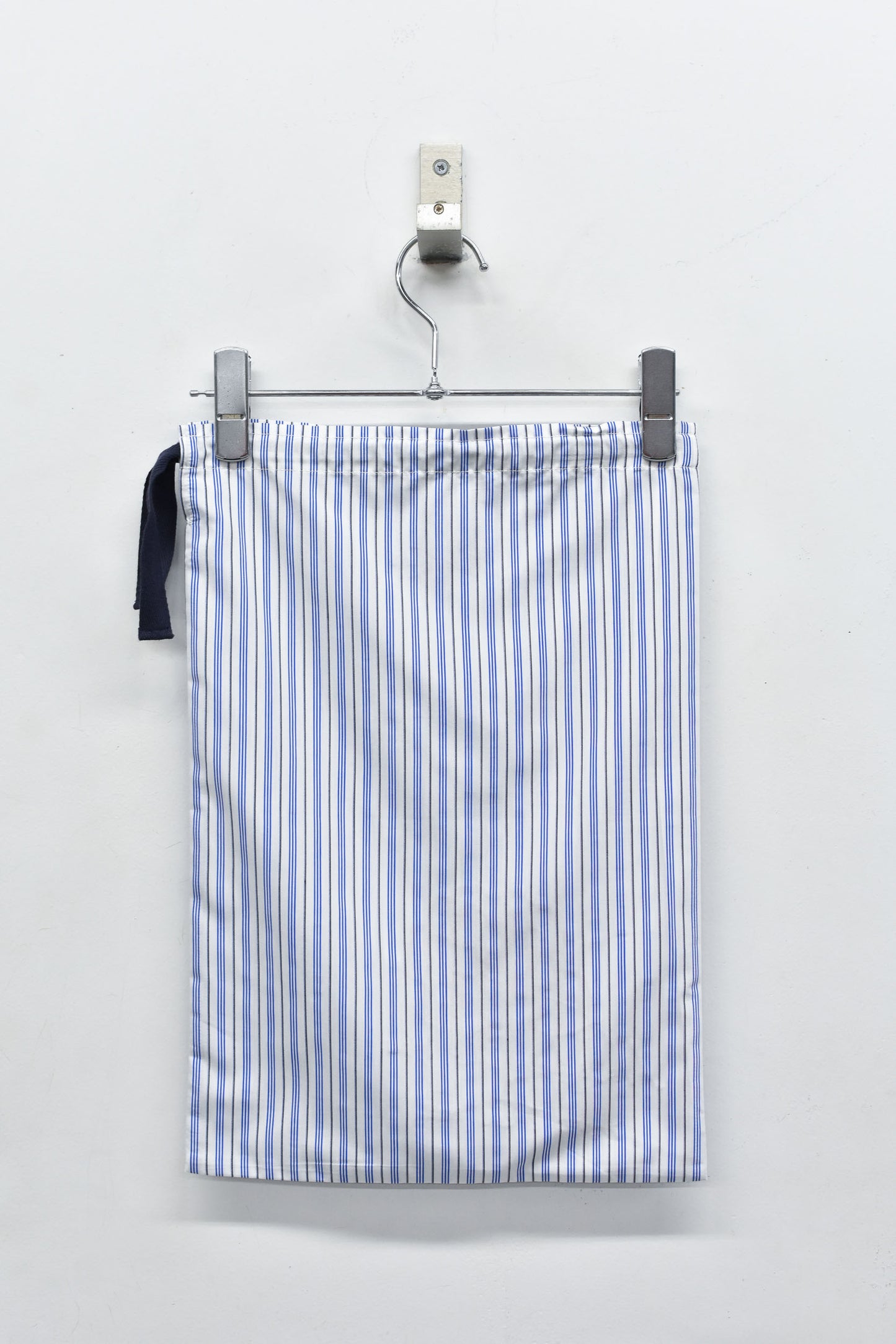 NewRose / Pajamas Bag Embroidery - BLUE STRIPE