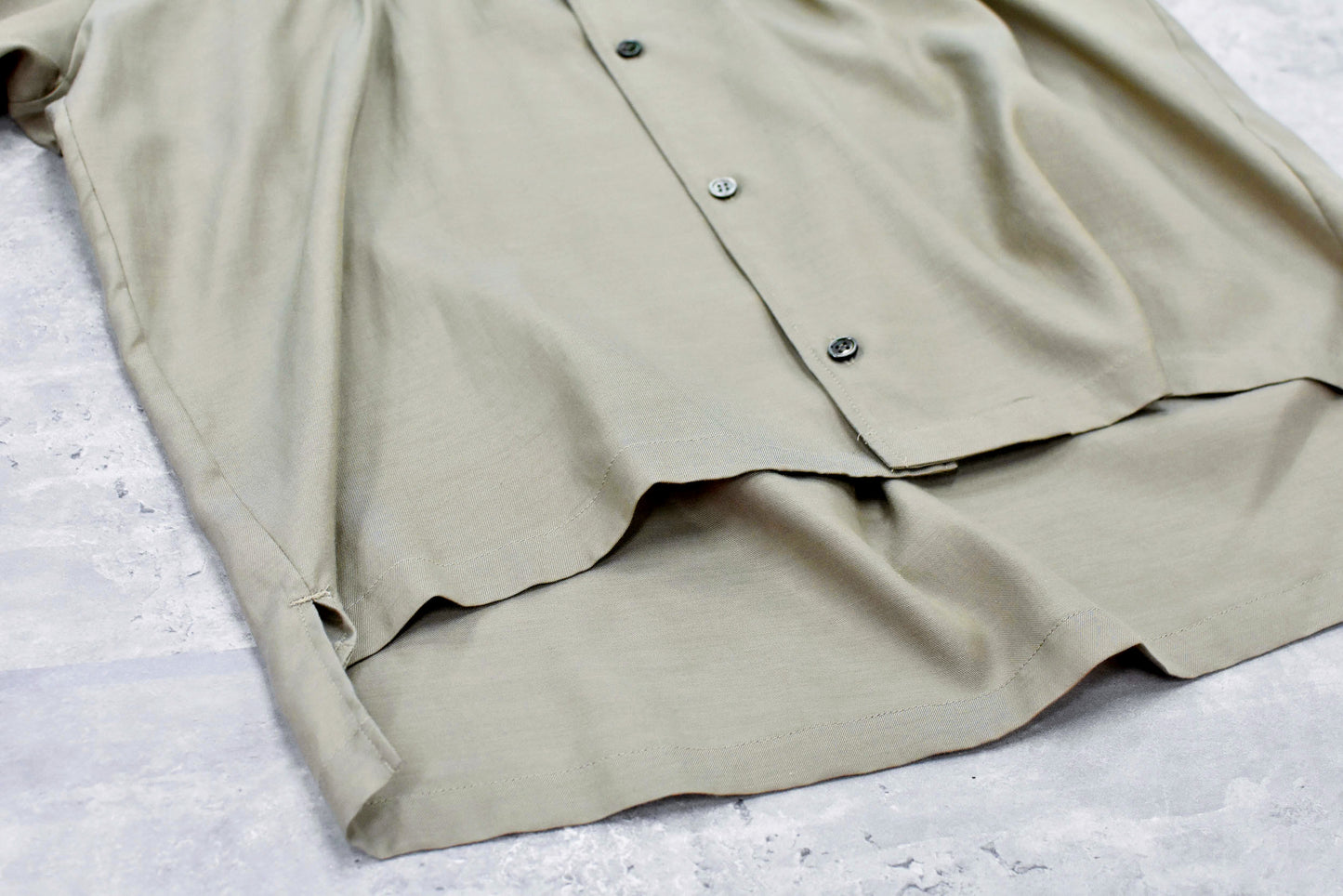 NewRose / Embroidery Wrinklework Shirt - BROWN BEIGE