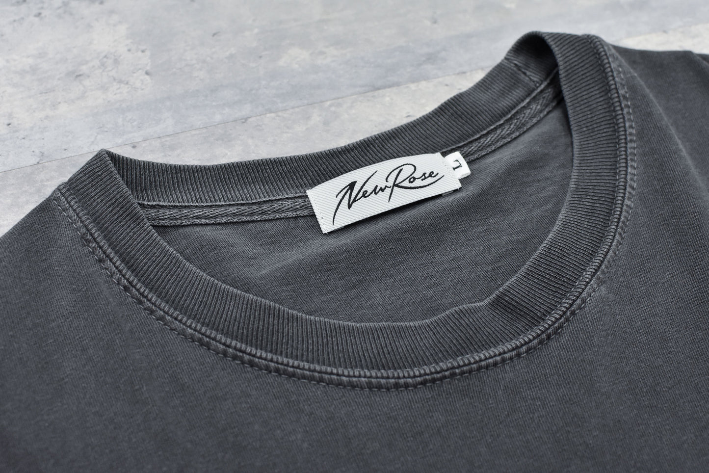 NewRose / NewRose T-shirt 01 - USED BLACK