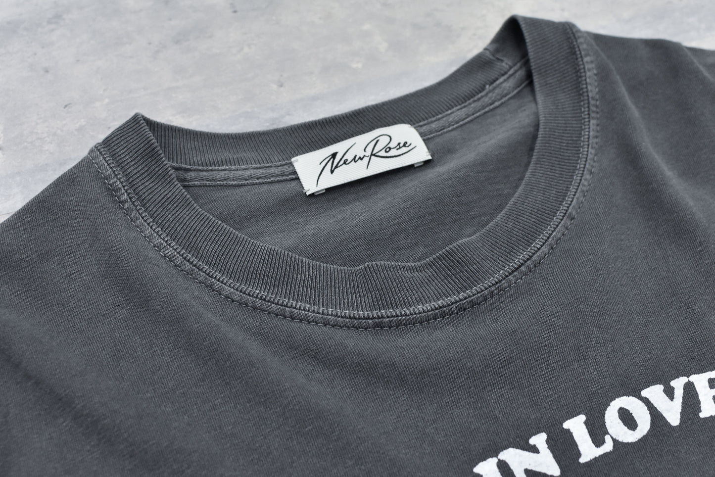 NewRose / NewRose T-shirt - USED BLACK