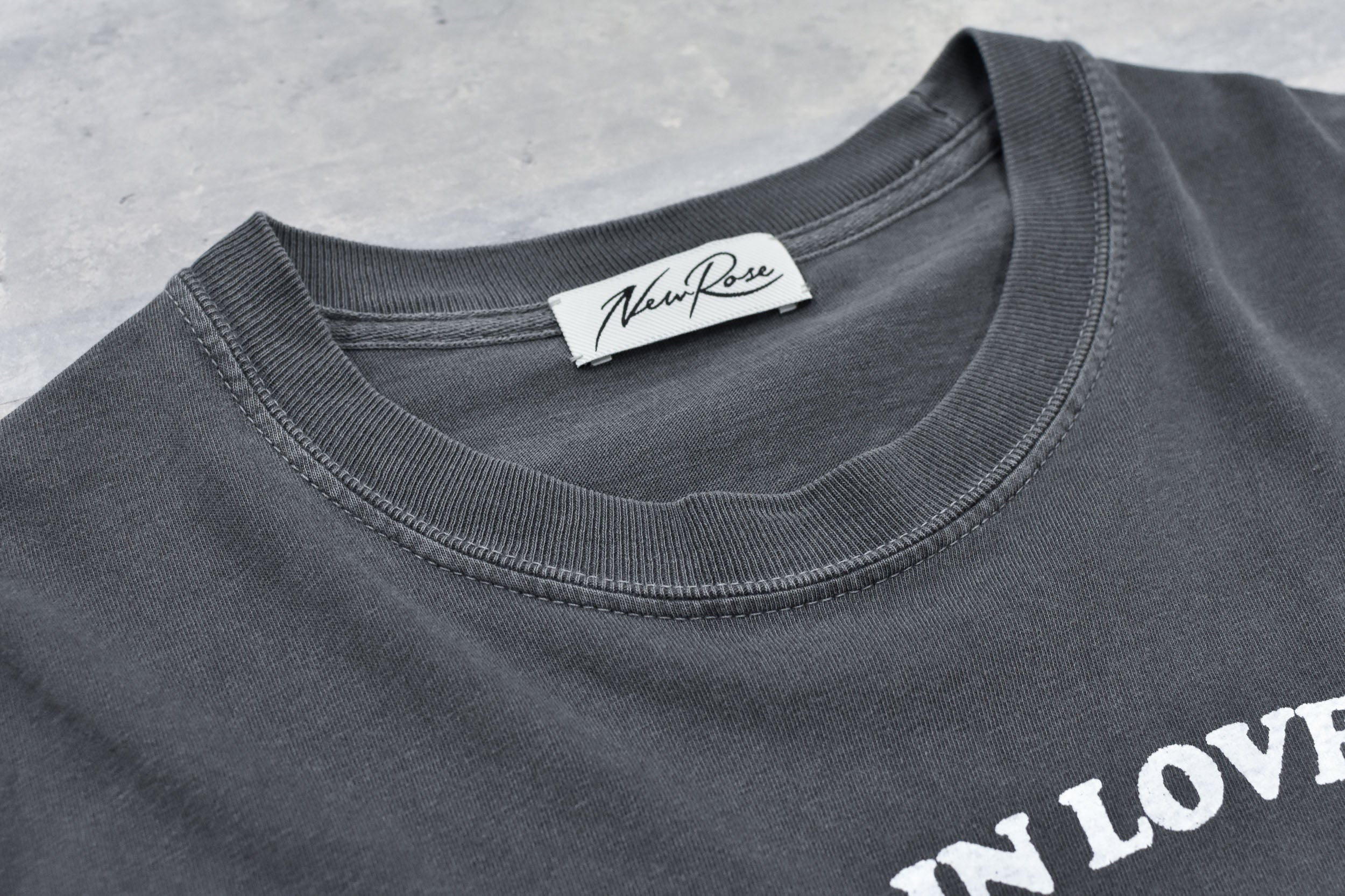 NewRose / NewRose T-shirt - USED BLACK