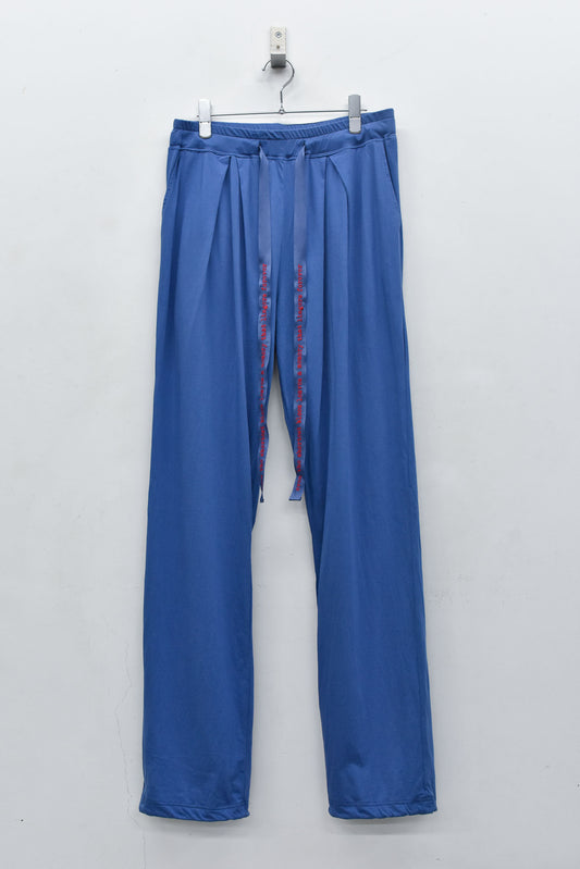 NewRose / Jersey Tuck Pants - SMOKE BLUE