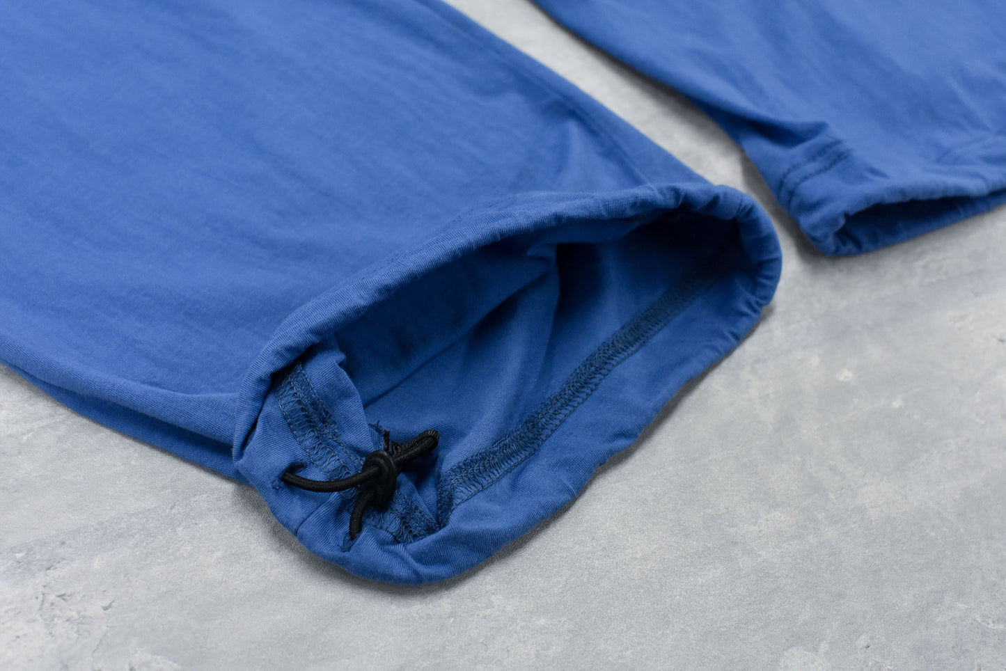 NewRose / Jersey Tuck Pants - SMOKE BLUE