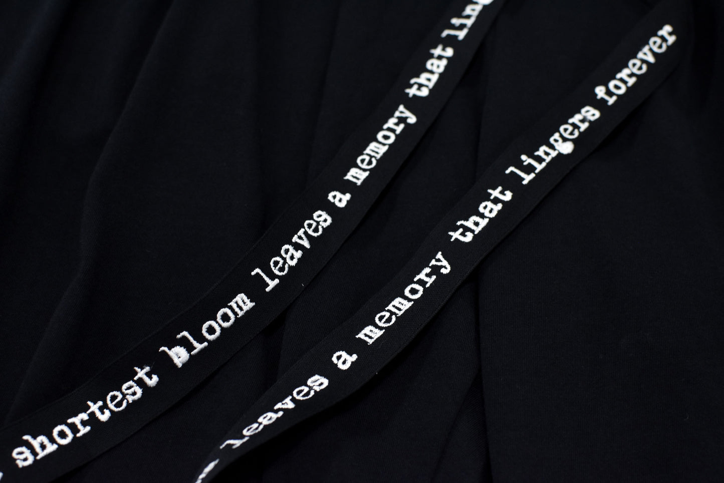 NewRose / Jersey Tuck Pants - BLACK