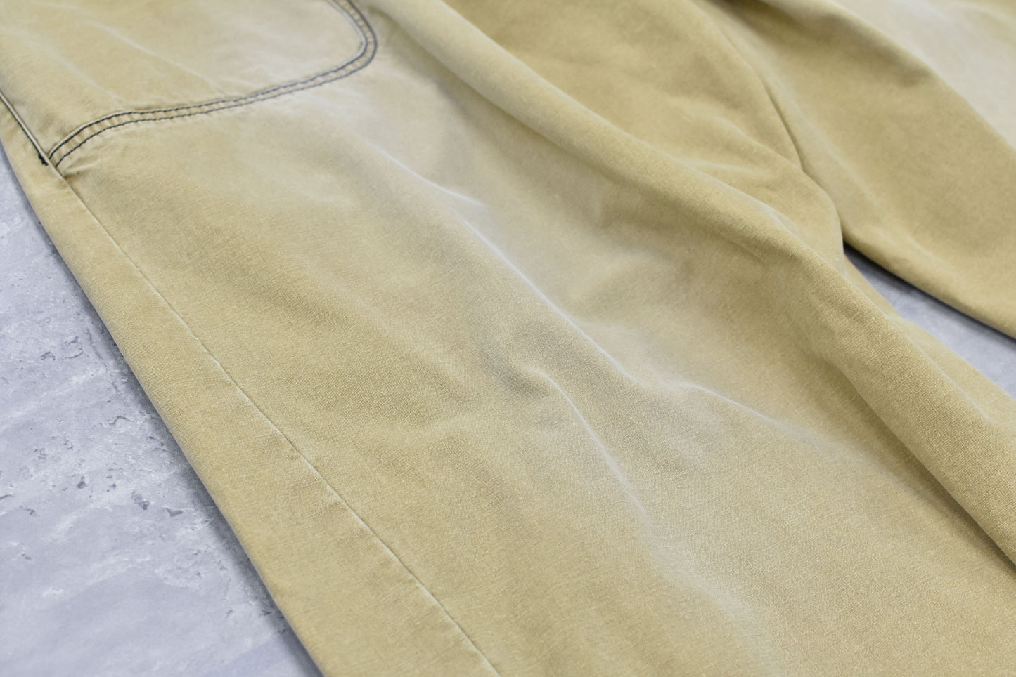 NewRose / Fold The Waist Pants - BEIGE