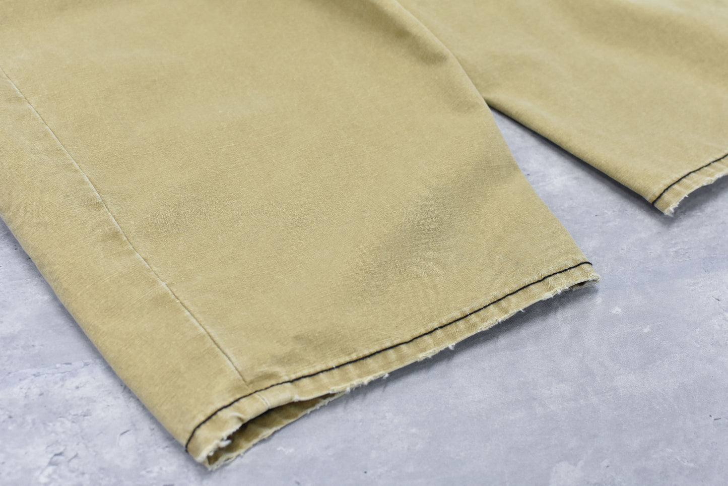 NewRose / Fold The Waist Pants - BEIGE