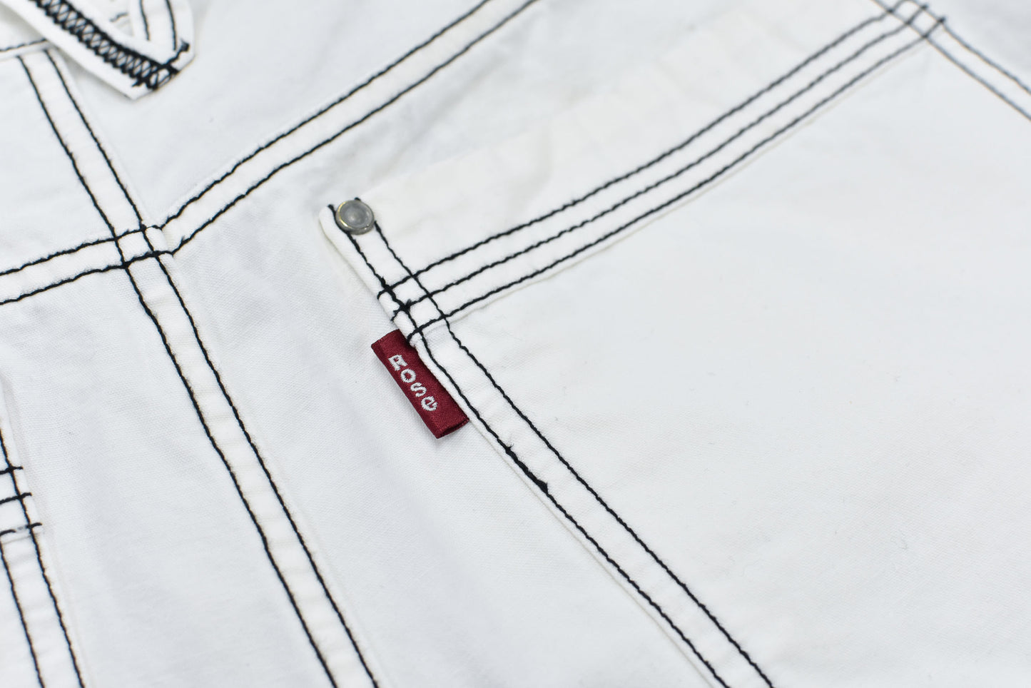 NewRose / Fold The Waist Pants - OFF WHITE