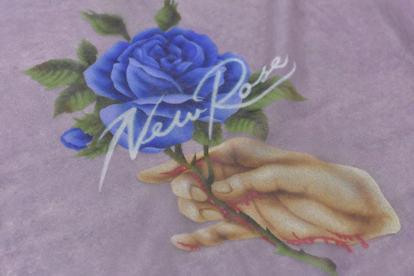 NewRose / Sheer Knit Pullover - ROSE PINK
