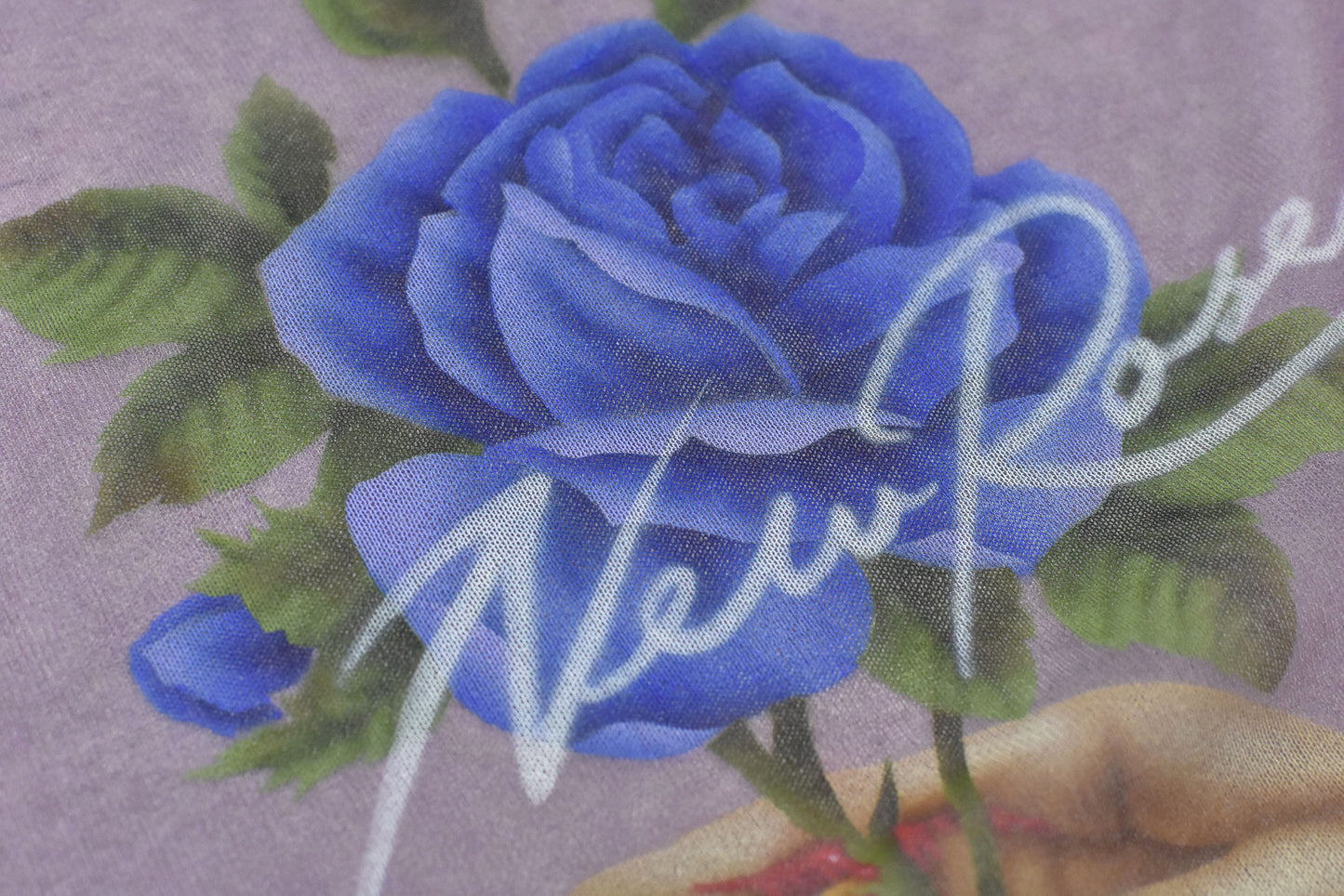 NewRose / Sheer Knit Pullover - ROSE PINK