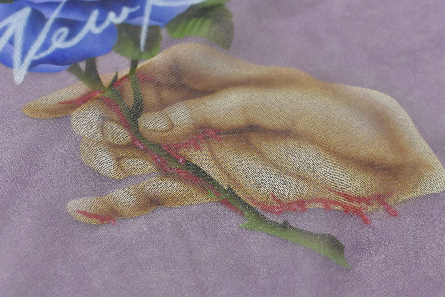 NewRose / Sheer Knit Pullover - ROSE PINK