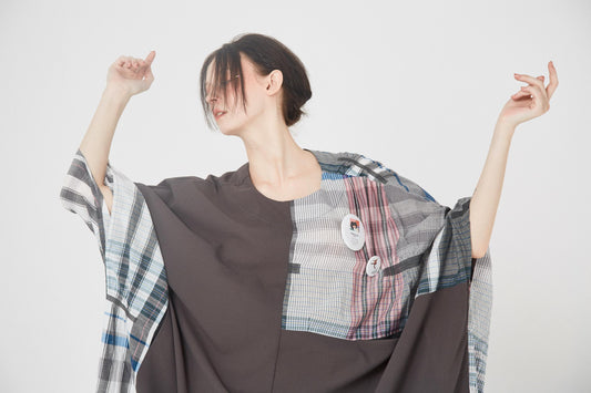 BEDSIDEDRAMA / Dress Maxi One-piece - GRAY