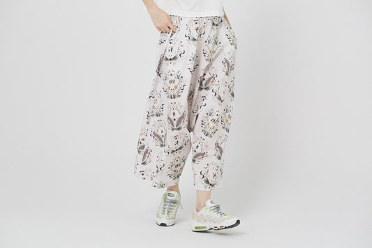 BEDSIDEDRAMA / Dance In The Garden Wide Pants - NATURAL