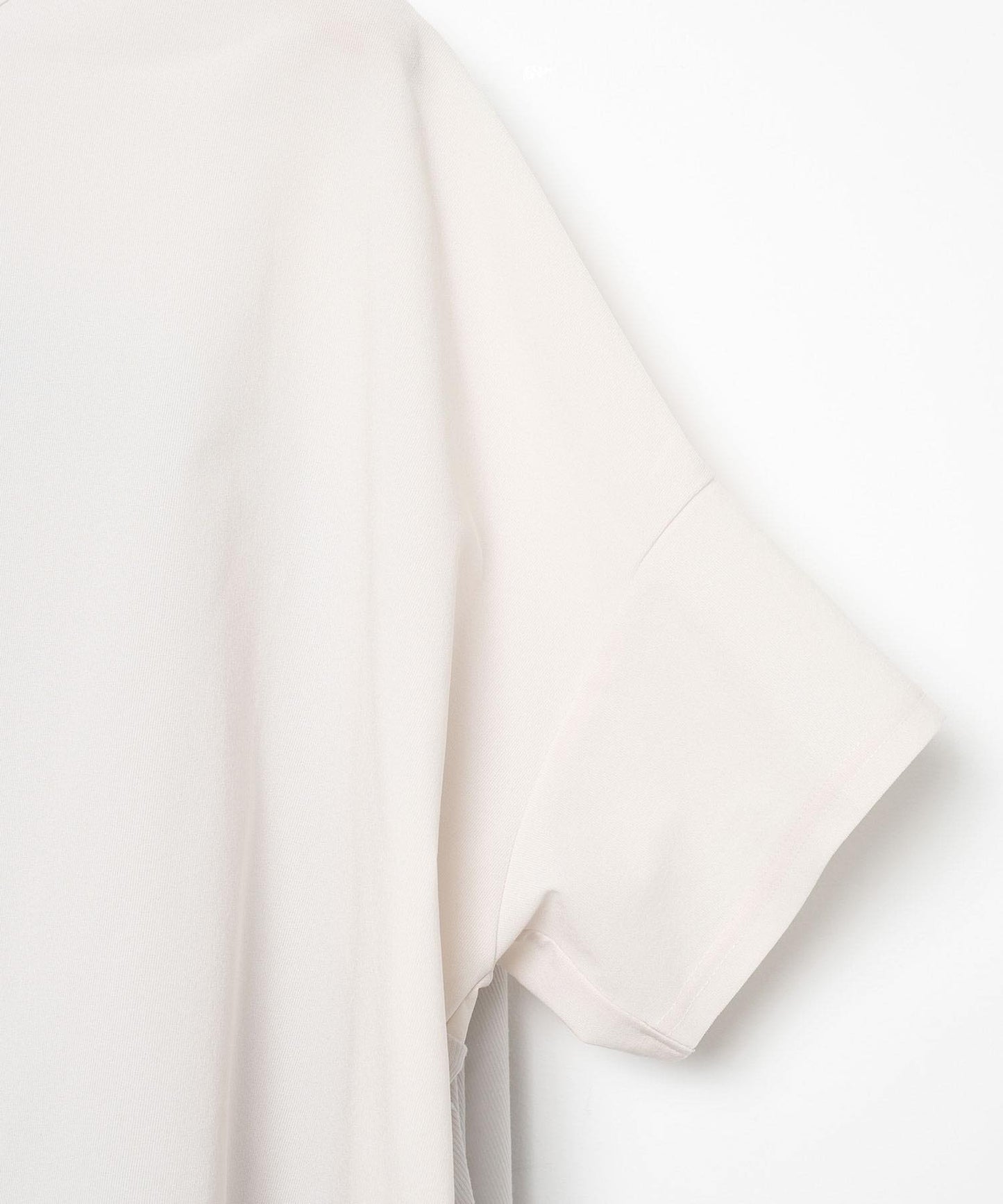 BEDSIDEDRAMA / Draped Maxi Tee Dress - L.GREY