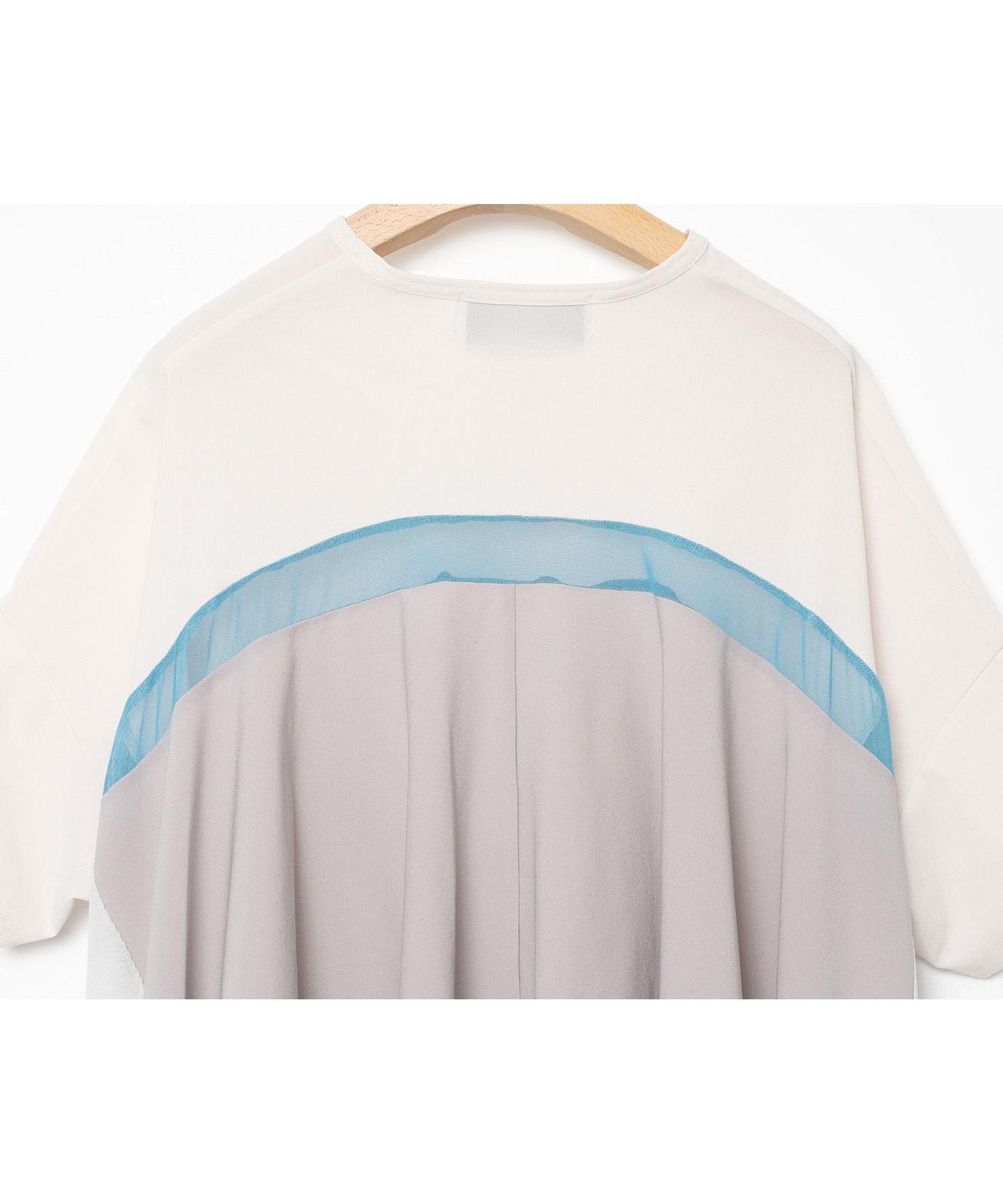 BEDSIDEDRAMA / Draped Maxi Tee Dress - L.GREY