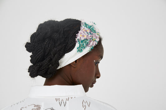 BEDSIDEDRAMA / Dancing Hairband - WHITE