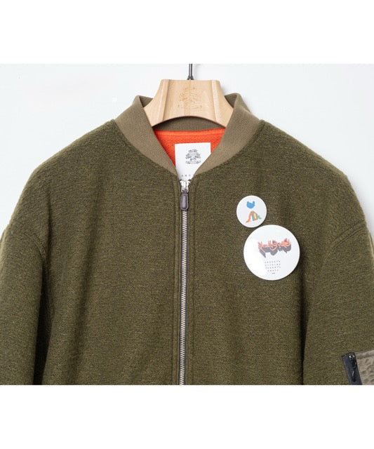 先行予約 STOF / VSJQ Mix MA-1 Blouson