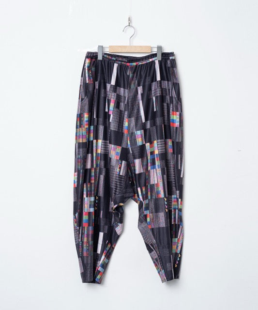 先行予約 STOF / Glitchcheck Wide Pants