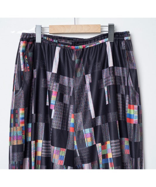 先行予約 STOF / Glitchcheck Wide Pants