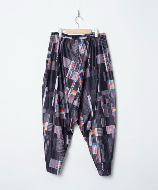 先行予約 STOF / Glitchcheck Wide Pants