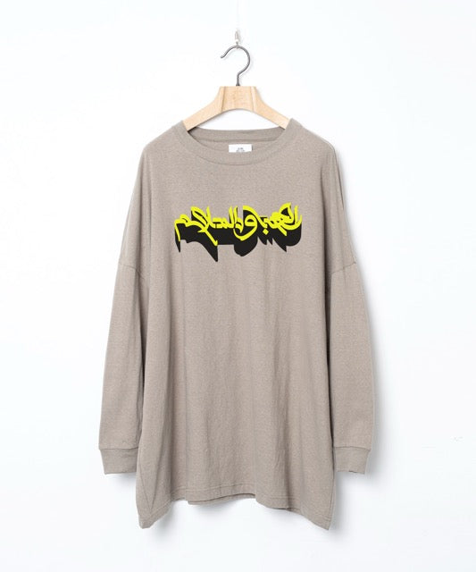 先行予約 STOF / ARABIC L&P  L/S Tee