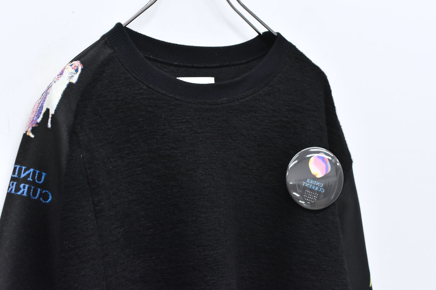 STOF / 先行予約 FLAGMENTS MIX PULLOVER - BLACK