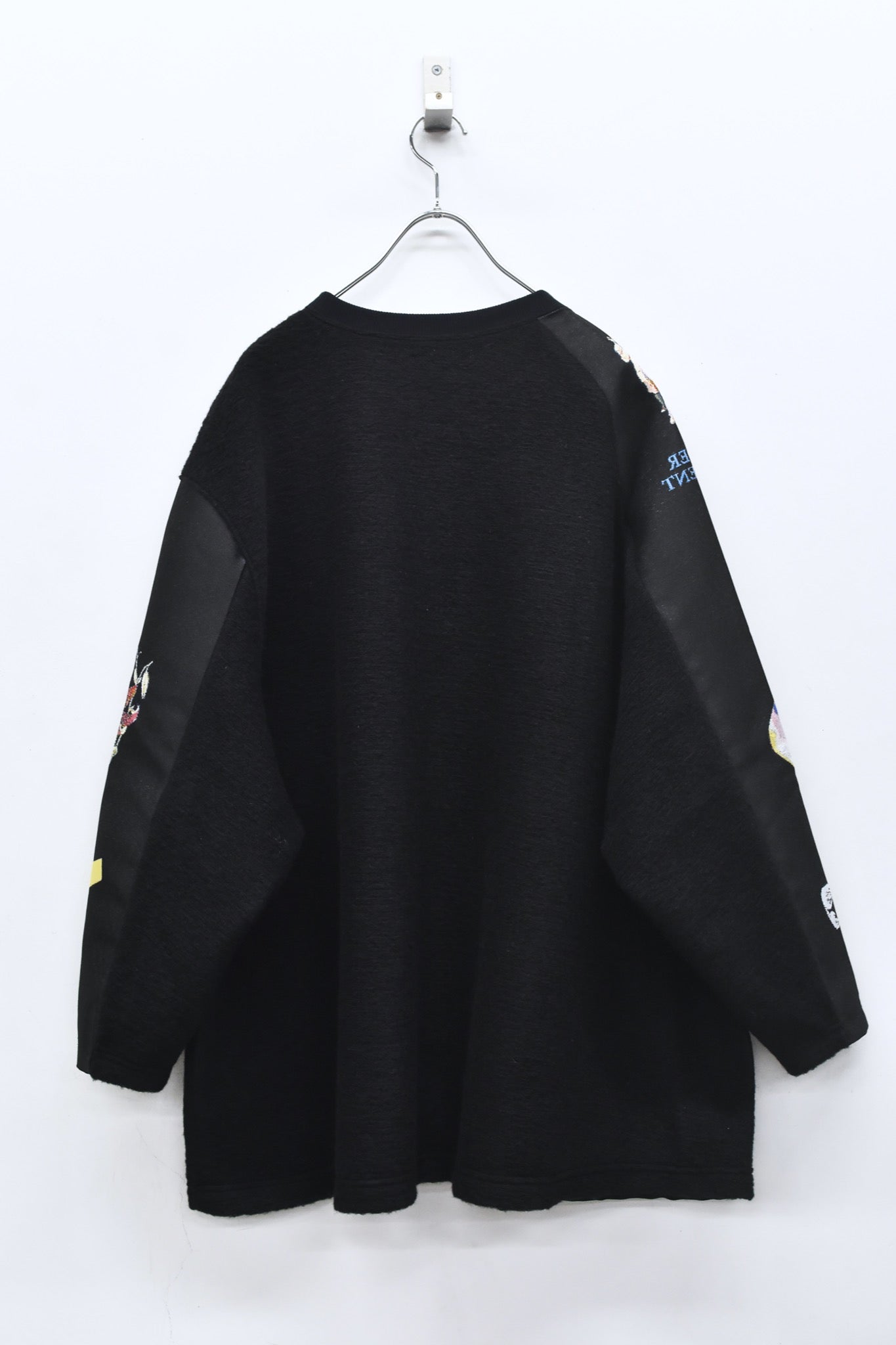 STOF / 先行予約 FLAGMENTS MIX PULLOVER - BLACK